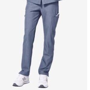 NWT 💕 Figs  Heather Denim Yola Skinny Scrub Pants